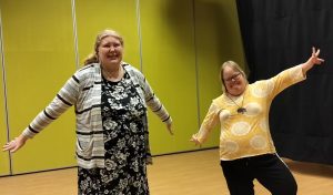 Karoliina Salmi ja Sanna Pennanen