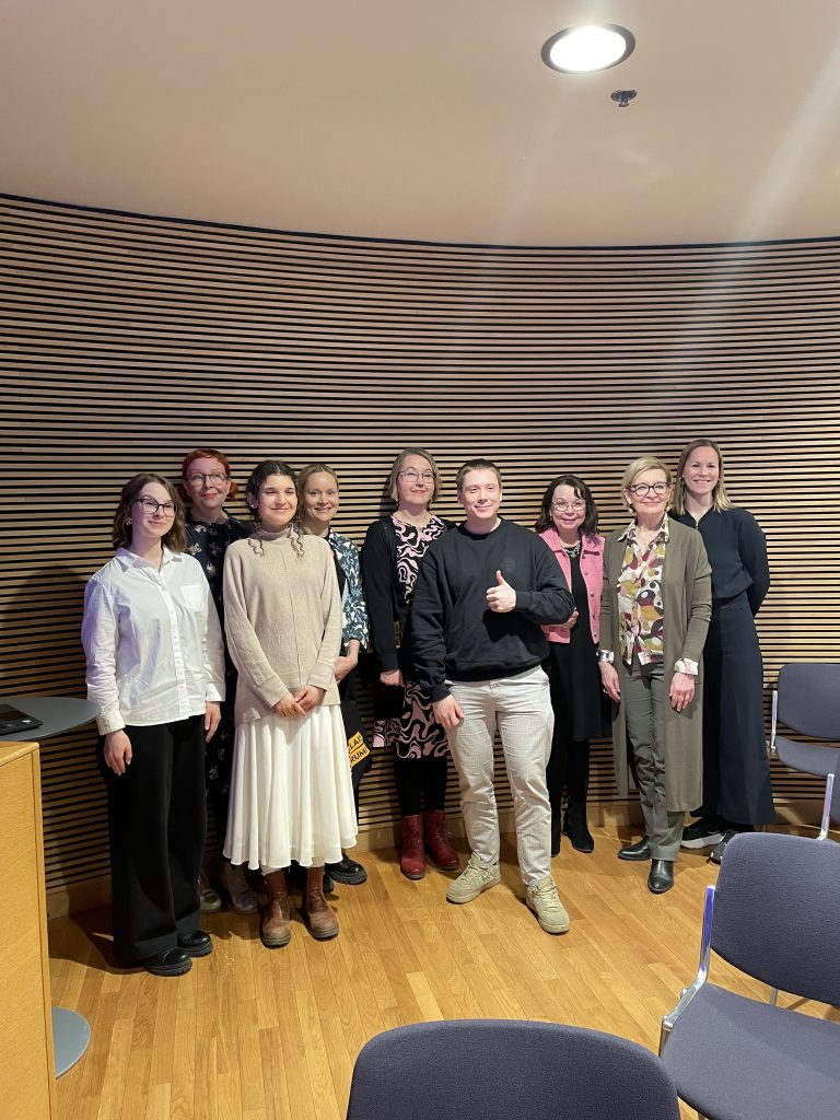 Nuorten tulevaisuususko ja kulttuuriharrastamisen rooli sen vahvistajana -seminaarin esiintyjät