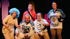 Ykspihlajan Työväen Näyttämö, Ämmät. Kuvaaja, Tuomas Häli.